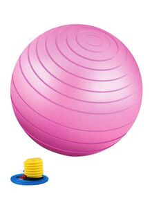 TOMSHOO Anti-Burst Yoga Ball With Hand Pump