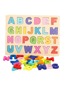 Lazy Toddler Educational Wooden Alphabets And Number Board LAZY11