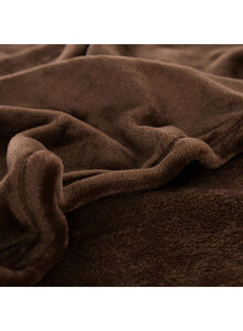 Fabienne Bed Blanket Microfiber Brown 220x240centimeter
