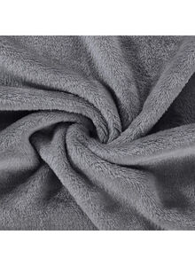 Fabienne Premium Quality Long Lasting Super Soft Easy Care Foldable Light Weight Washable Fluffier King Size Bed Blanket Microfiber charcoal Grey 220x240cm