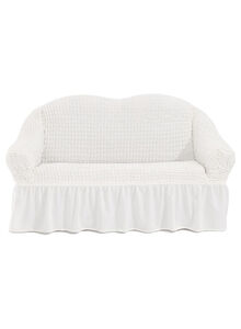 Fabienne Two Seater Sofa Cover White 110 x 160centimeter