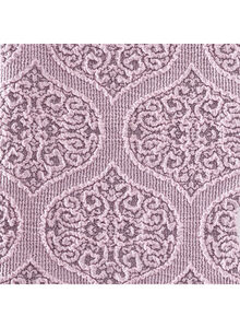Fabienne 6-Piece Turkish Jacquard Dining Chair Cover Pink