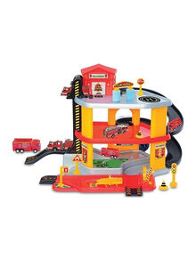 dede FEN03345 3 Storey Fire Brigade Garage Kit 3+ Years