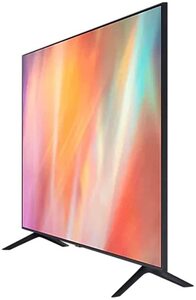 Samsung 55 Inches AU7000 Crystal UHD 4K Flat Smart TV (2021), Titan Gray, UA55AU7000UXZN