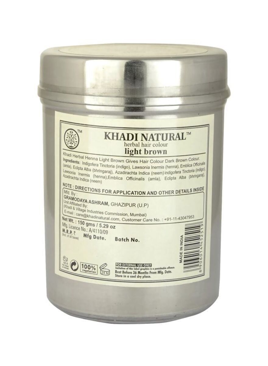 Khadi Natural Natural Ayurvedic Henna Brown 150g | Sharjah Co-operative  Society