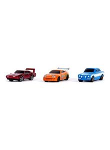 JADA 3-Piece Fast And Furious Toyota Supra Dodge Charger Daytona And Ford Die-Cast Car