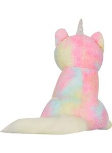 Mirada Rainbow Sitting Kitty Toy 33cm