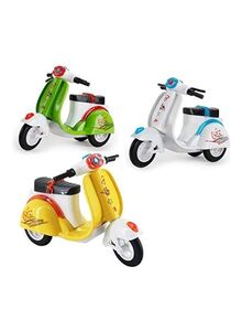 Halo Nation Pack Of 4 Die-Cast Metal Scooter Toy Multicolour