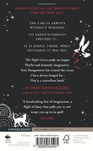 The Night Circus - Paperback English by Erin Morgenstern - 24/05/2012