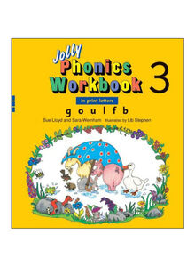 Jolly Phonics Workbook 3 Paperback English by Sue Lloyd - 01-Jan-08