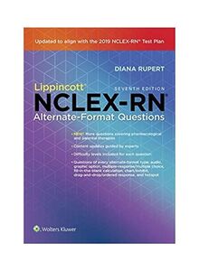 Lippincott Nclex-Rn Alternate-Format Questions Paperback English by Diana Rupert - 2019