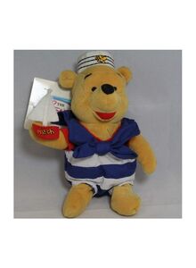 Disney Nautical Pooh Plush Toy 4x6.4x3inch