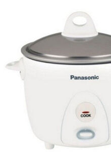 Panasonic 3-Cup Electric Rice Cooker 1L 1 l SR-G06 White/Black