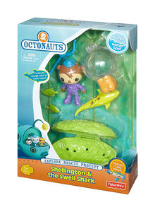 Fisher-Price 4-Piece Octonauts Shellington And The Swell Shark Playset Toy