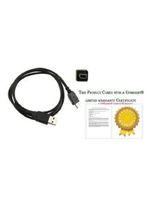 UPBRIGHT Mini USB 2.0 Cable Charging Cord for Garmin Part No. 010-10723-01 Black