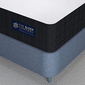 The Sleep Company SmartGRID Luxe Hybrid Queen Size Pocket Spring Mattress (150x200x20 CM) | Patented technology - Soft for mind-blowing comfort & Firm for back support | 30 Nights Trial