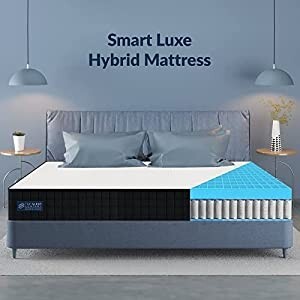 The Sleep Company SmartGRID Luxe Hybrid King Size Pocket Spring Mattress (180x200x20 CM) | Patented technology - Soft for mind-blowing comfort & Firm for back support | 30 Nights Trial