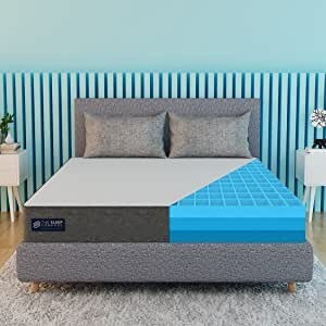 The Sleep Company SmartGRID Luxe Mattress, King Size (180x200x25 CM) | Patented technology - Soft for mind-blowing comfort & Firm for back support | 30 Nights Trial