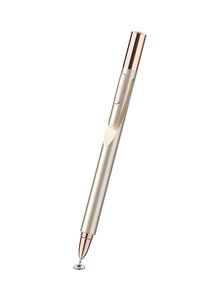 ADONIT Pro 4 Precision Disc Stylus Pen 5.51x0.35x5.51inch Silver/Gold