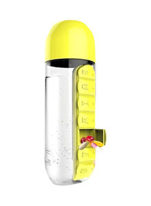 asobu Water Bottle With Pill Organizer 680ml