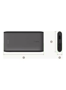 belkin 20000 mAh Powerful Boostcharge USB-C Powerbank 15W For Tablet And Smartphone Black