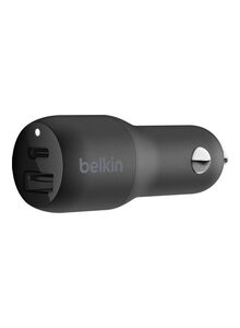 belkin 20W USB-C And 12W USB-A Car Charger