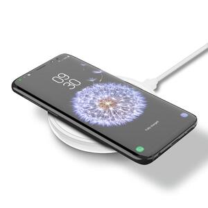 belkin Boost Up Wireless Charging Pad 10W With 1.2 M Cable And AC Adapter White