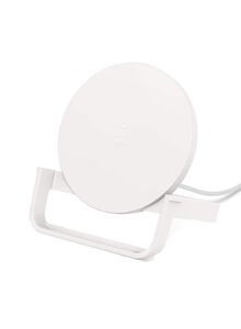 belkin Boost Up Wireless 10W Charging Stand + Speaker White