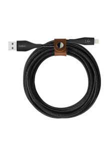 belkin Duratek Plus Lightning To USB-A Cable Black