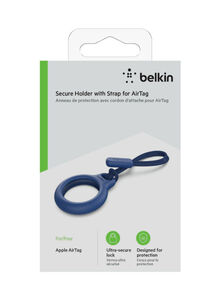 BELKIN AirTag Secure Holder with Strap - Blue