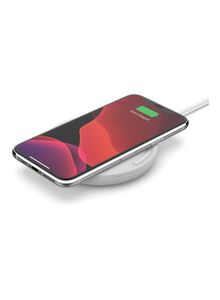 belkin Boost Up Wireless Charging Pad For Fast QI Certified And Other QI Enabled Devices White