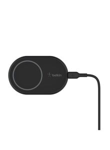 BELKIN BoostCharge Magnetic Wireless Car Charger 10W - Includes USB-C Cable + 20W Car Power Supply - Black