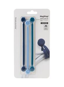 blueLounge MagWrap Magnetic Cable Tie - Large - Multi-color Multicolour