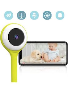 Lollipop HD WiFi Video Baby Monitor - Pistachio