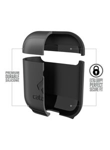 Catalyst Standing Charging Case For Apple AirPods 1/2 Stealth Black