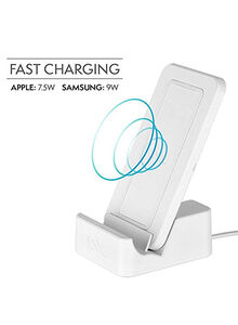 CASE-MATE Wireless Charging Power Pad With Stand White