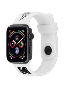 CASE-MATE Replacement Band For Apple Watch Series 1/2/3/4 42/44mm White