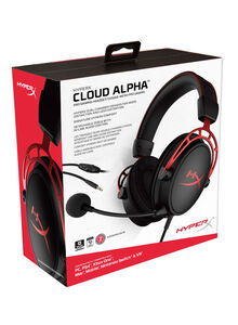 HYPERX Cloud Alpha Gaming Headset For PS4/PS5/XOne/XSeries/NSwitch/PC Black