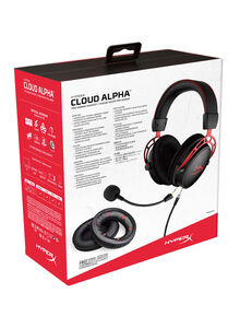 HYPERX Cloud Alpha Gaming Headset For PS4/PS5/XOne/XSeries/NSwitch/PC Black