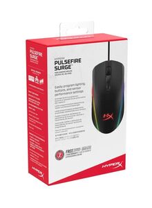 HYPERX Pulsefire Surge RGB Gaming Mouse Black