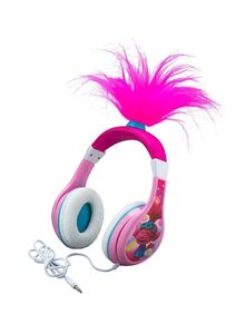 iHome KIDdesigns Trolls World Tour Poppy Wired Headphones
