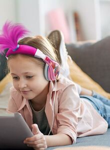 iHome KIDdesigns Trolls World Tour Poppy Wired Headphones