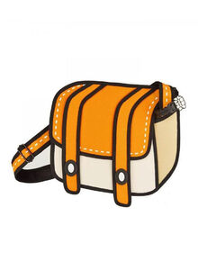 JUMPFROMPAPER Cheese Orange Shoulder Bag Multicolour