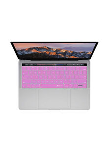 KB Covers Keyboard Cover For MacBook Pro 13 And 15-Inch With Touch Bar Pink