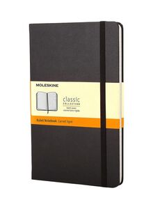 MOLESKINE A5 Classic Plain Paper Notebook Black