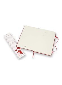 MOLESKINE Classic Collection Ruled Notebook Scarlet Red