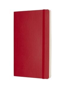 MOLESKINE A5 Classic Plain Paper Notebook Scarlet Red