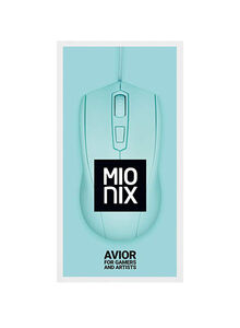 Mionix Avior Ice Cream Ambidextrous Optical Gaming Mouse Turquoise