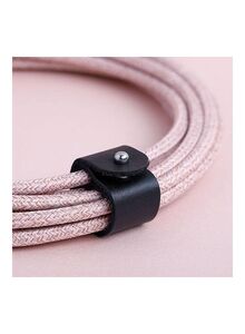 Native Union Belt USB-C to Lightning Charging Cable Pink