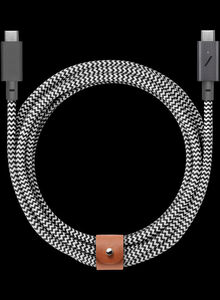 Native Union Belt Pro USB-C Charging Cable White/Black